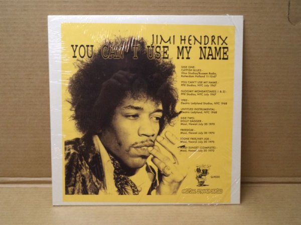 Photo1: Jimi Hendrix - You Can't Use My Name - 1LP (1)