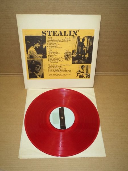 Photo1: Bob Dylan - Stealin - LP. TMOQ. RED VINYL. (1)