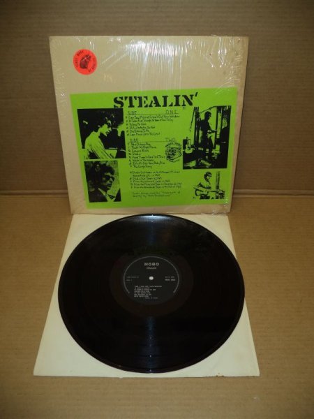 Photo1: Bob Dylan - Stealin - LP. TMOQ. RUBBER STAMPED COVER WITH PIG STICKER. (1)