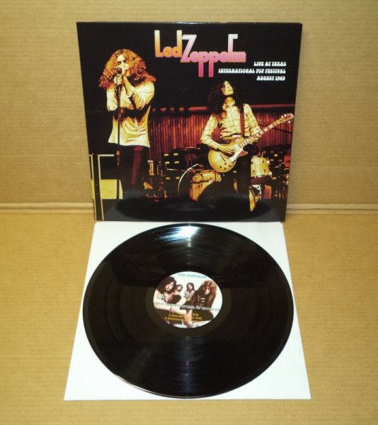 Photo1: Led Zeppelin ‎– Live At Texas International Pop Festival August 1969 - LP (1)