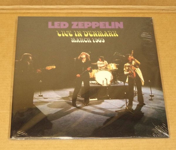 Photo1: Led Zeppelin - Live In Denmark March 1969 - LP. (1)