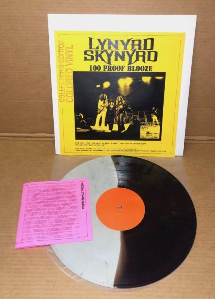 Photo1: Lynyrd Skynyrd - 100 PROOF BLOOZE - LP SPLIT VINYL (1)