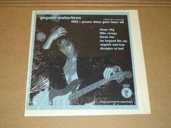 Photo1: Yngwie Malmsteen - Gonna Blow Your Face Off - LP (1)