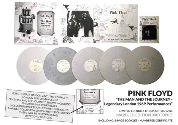 Photo2: Pink Floyd - The Man & The Journey - 5LP GOLD VINYL/ LTD 300 copies (2)