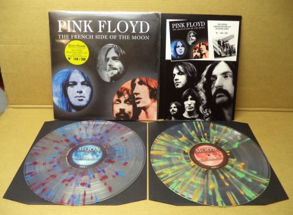 Photo1: Pink Floyd - The French Side Of The Moon - 2LP Splash Vinyl (1)