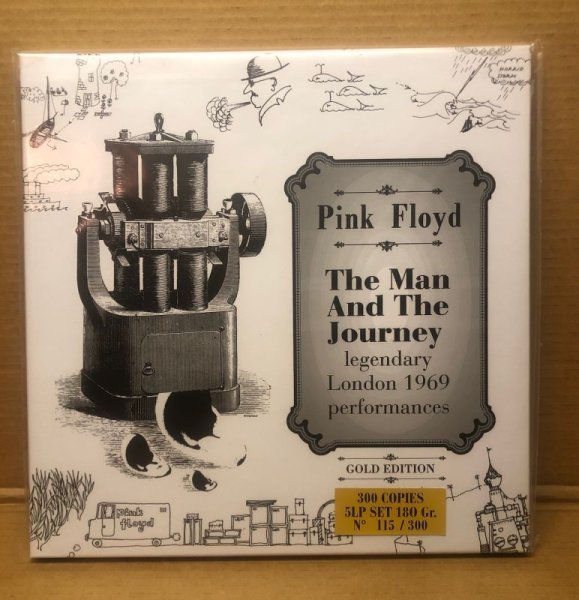 Photo3: Pink Floyd - The Man & The Journey - 5LP GOLD VINYL/ LTD 300 copies (3)