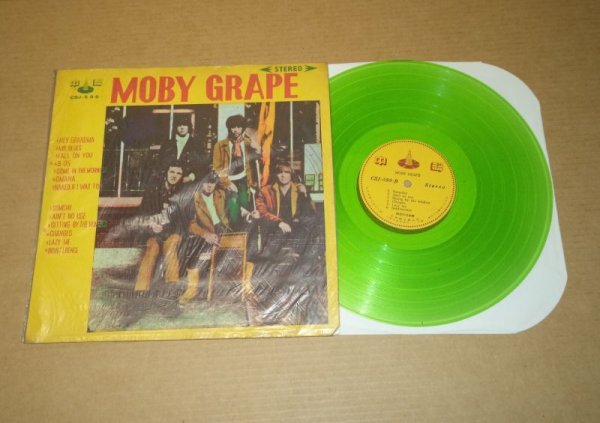 Photo1: Moby Grape - MOBY GRAPE - LP. GREEN VINYL (1)