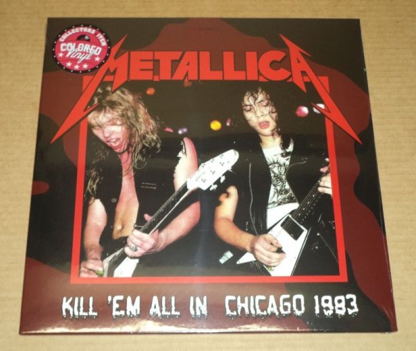 Photo1: Metallica - CHICAGO 1983 - LP. MULTICOLORED VINYL (1)