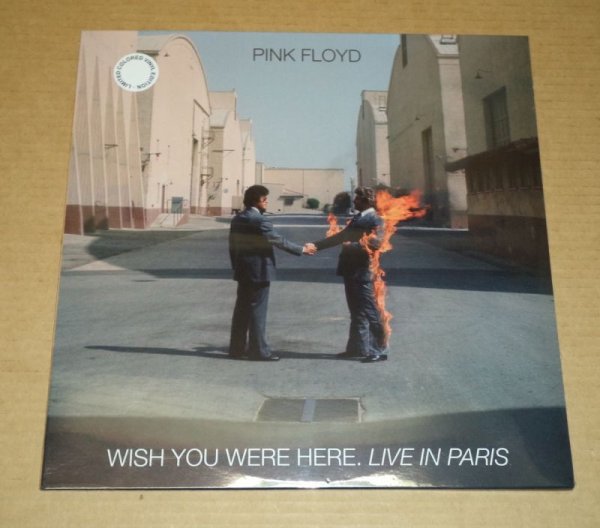 Photo1: Pink Floyd ‎– Wish You Were Here, Live In Paris - 1 LP COLORED (1)