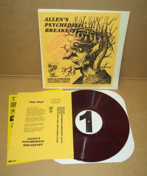 Photo1: Pink Floyd ‎– Allen's Psychedelic Breakfast - LP. PURPLE VINYL (1)