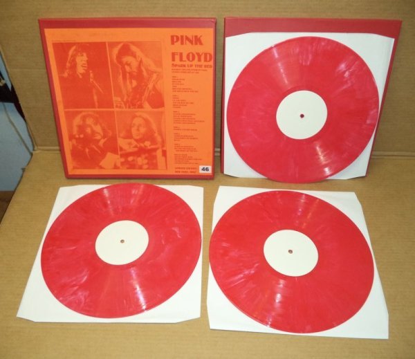 Photo1: Pink Floyd - Spark Up The Red - 3LP. colored vinyl (1)