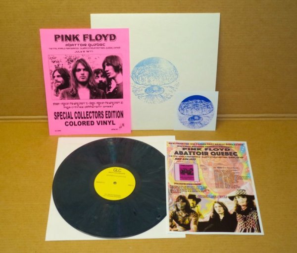 Photo1: Pink Floyd ‎– Abbatoir Quebec - LP. DARK MARBLED MCV (1)