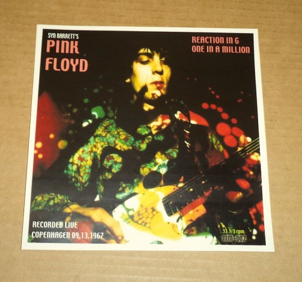Photo3: Pink Floyd / Syd Barrett ‎– Reaction In G - 7 inch EP PINK VINYL (3)