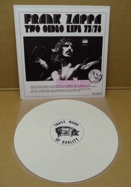 Photo1: Frank Zappa - Two Sides Live 73/78 - LP. COLORED VINYL (1)