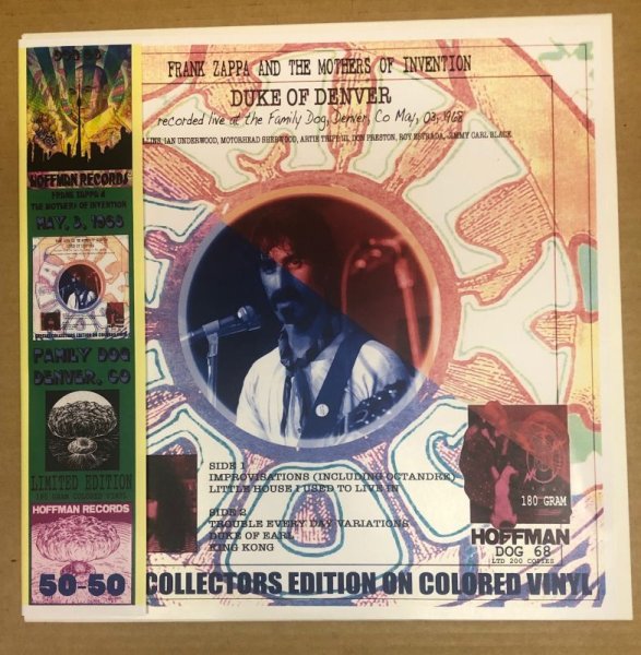 Photo15: Frank Zappa And The Mothers Of Invention – Duke Of Denver 180 GRAM COLORED VINYL. HOFFMAN. FAMILY DOG, DENVER 1968 (15)