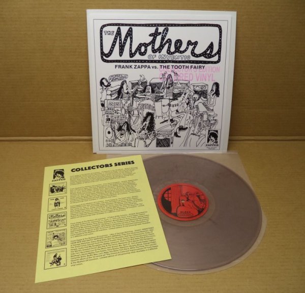 Photo3: Frank Zappa & The Mothers Of Invention - Frank Zappa Vs. The Tooth Fairy -LP COLORED VINYL (3)