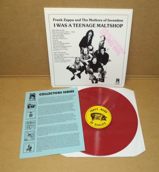 Photo1: Frank Zappa & The Mothers Of Invention - I Was A Teenage Maltshop - LP COLORED VINYL (1)