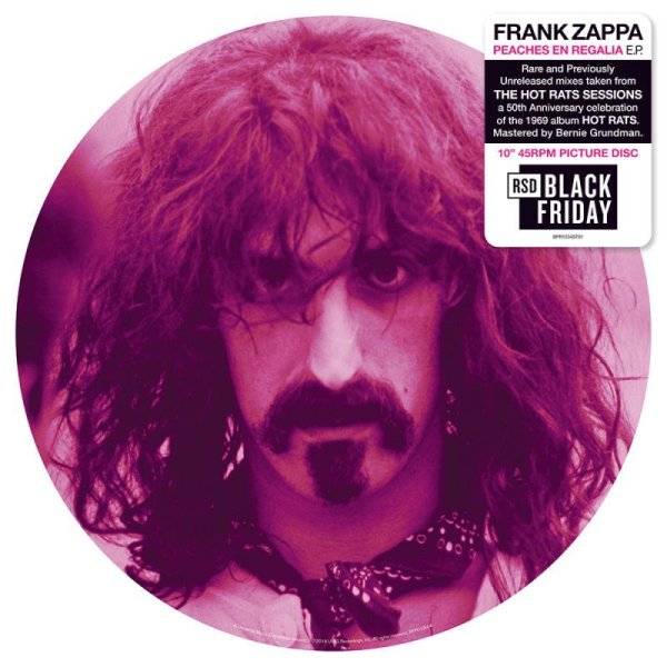 Photo1: Frank Zappa - Peaches En Regalia 10" picture disc EP. (1)