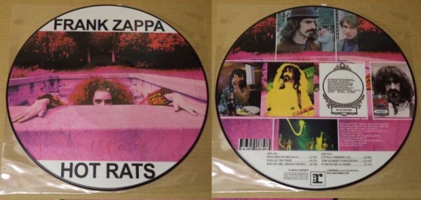 Photo1: Frank Zappa - HOT RATS - LP. FULL COLOR PICTURE DISC (1)