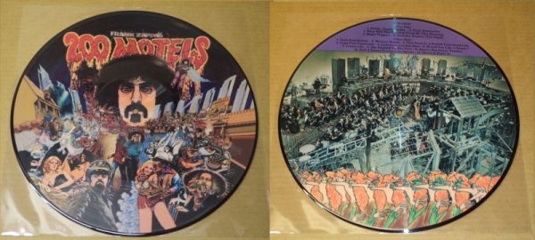 Photo1: Frank Zappa - 200 MOTELS SOUNTRACK - LP. PICTURE DISC (1)