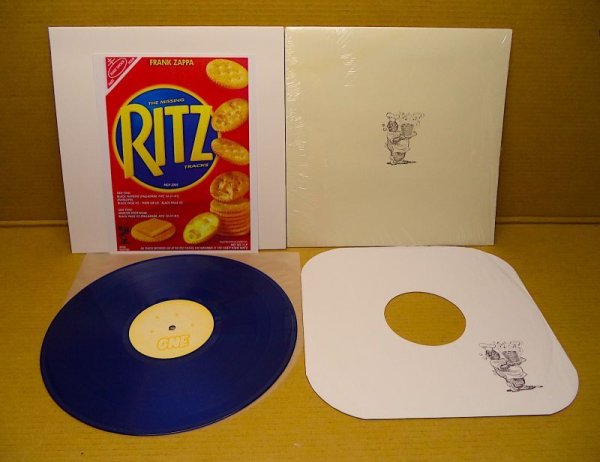 Photo1: Frank Zappa - TOXIC SHOCK PART 4 / MISSING RITZ TRACKS  - LP BLUE VINYL (1)