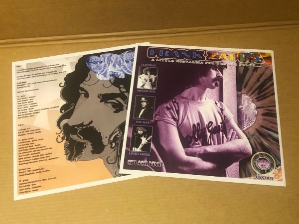 Photo5: Frank Zappa - A Little Nostalgia For The Old Folks - LP Rare Unreleased KPPC Studio Hoffman Label. (5)