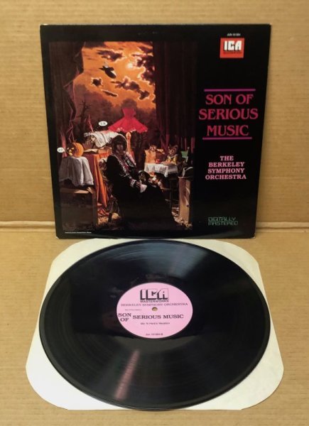 Photo1: Frank Zappa - SON OF SERIOUS MUSIC - LP (1)