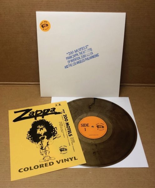 Photo1: Frank Zappa - 200 MOTELS - LP. L.A. 5/15/70. MULTICOLORED VINYL. (1)