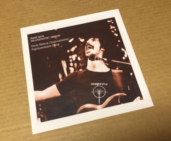 Photo7: Frank Zappa - APOSTROPHE SESSIONS - 7 INCH EP. MULTICOLORED VINYL (7)