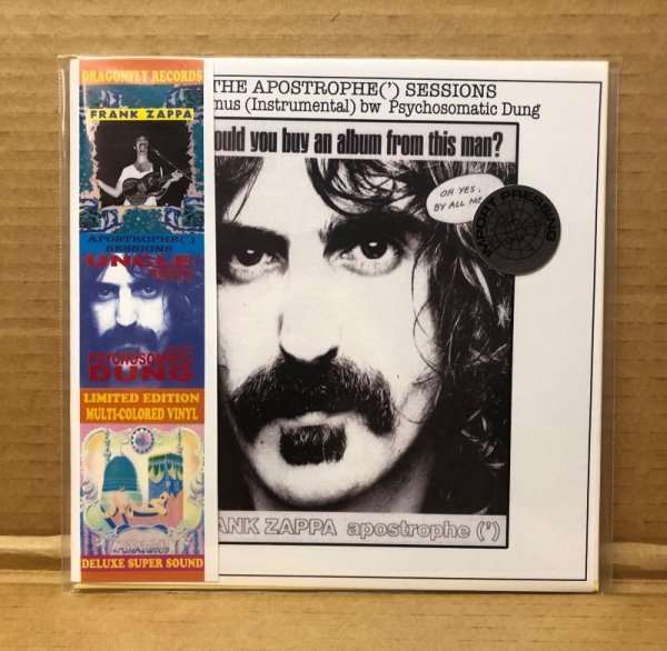 Photo1: Frank Zappa - APOSTROPHE SESSIONS - 7 INCH EP. MULTICOLORED VINYL (1)