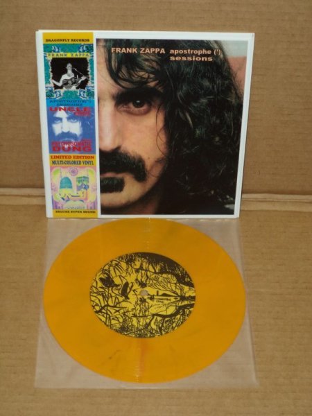 Photo3: Frank Zappa - APOSTROPHE SESSIONS - 7 INCH EP. MULTICOLORED VINYL (3)