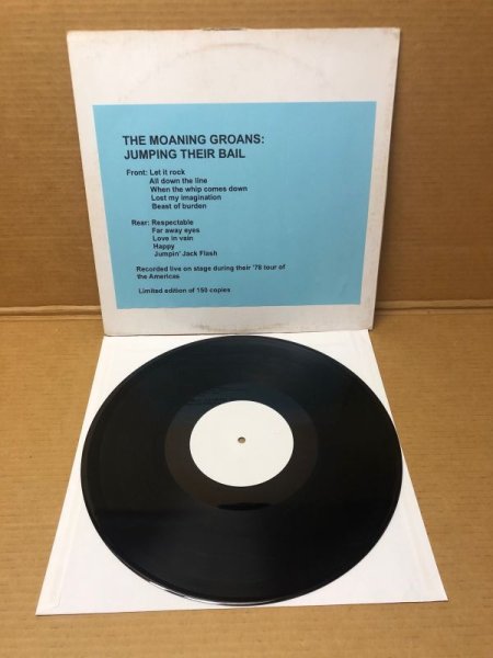 Photo2: ROLLING STONES ‎– THE MOANING GROANS JUMPING THEIR BAIL - LP (2)