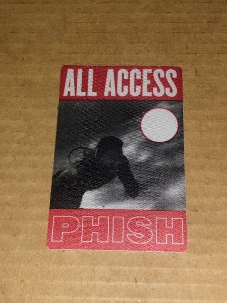 Photo1: PHISH - ALL ACCESS BACKSTAGE PASS FROM 2000(?) GENUINE OTTO - NEAR MINT! (1)