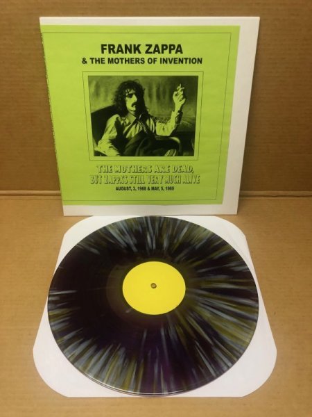 Photo2: Frank Zappa - THE MOTHERS ARE DEAD BUT ZAPPA’S VERY MUCH ALIVE - 1LP. 180 GRAM COLORED VINYL (2)