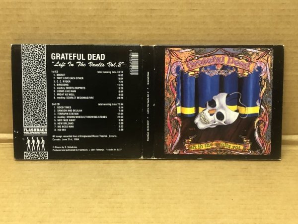 Photo1: GRATEFUL DEAD -  LEFT IN THE VAULTS VOL.1 - 2CD DIGIPAC. FLASHBACK LABEL.  (1)