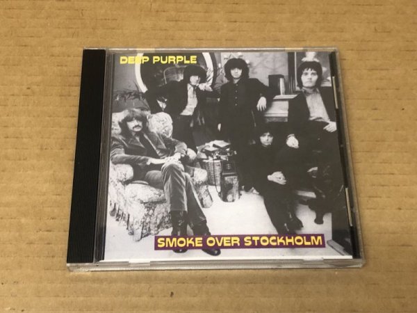 Photo1: DEEP PURPLE - SMOKE OVER STOCKHOLM - CD. ORIGINAL FACTORY SILVER. LIVE IN SWEDEN 1970. NM. (1)