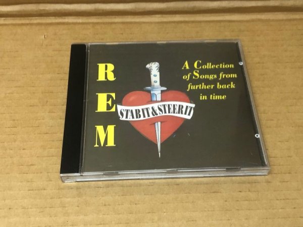 Photo1: R.E.M. - STAB IT & STEER IT - CD. RAIN 1. LIVE 1983-85 & UNRELEASED STUDIO TRACKS.  (1)