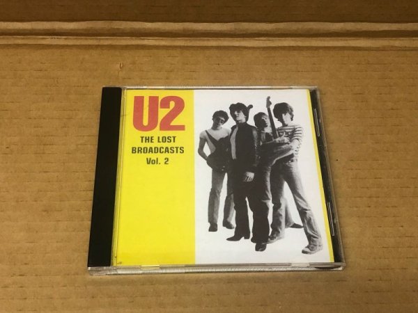 Photo1: U2 - THE LOST BROADCASTS VOL.2 - CD. PARADISO, HOLLAND 10/30/81 & SALFORD UNIVERSITY, LONDON UK.  (1)