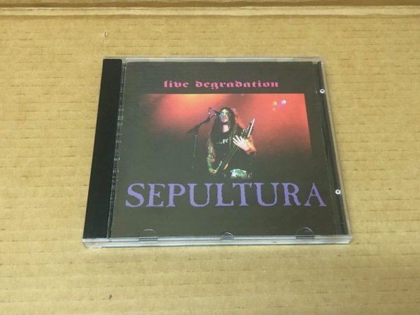 Photo1: SEPULTURA - LIVE DEGRADATION - CD. ORIGINAL FACTORY SILVER. LIVE IN JAPAN 1993. (1)