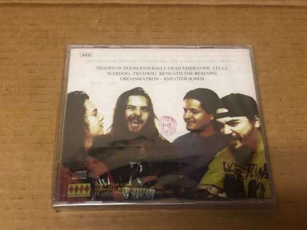 Photo2: SEPULTURA - ENTER CHAOS - CD. NEW ORLEANS 12/13/92. STILL SEALED (2)