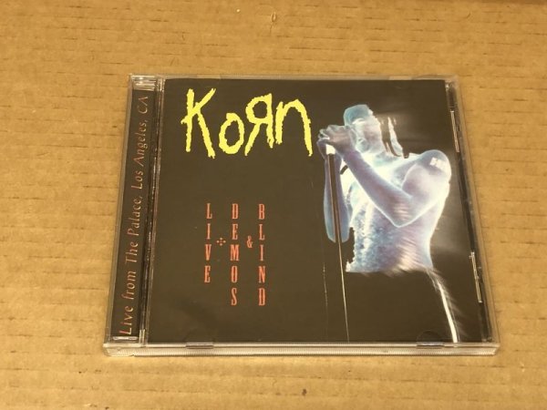 Photo1: KORN - LIVE DEMOS & BLIND - CD. ORIGINAL  DEMOS & RARITIES. (1)