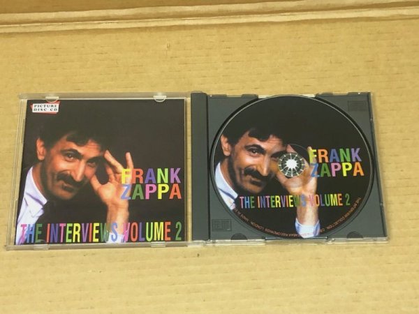 Photo1: FRANK ZAPPA - THE INTERVIEW COLLECTION. CD. PICTURE DISC CD (1)