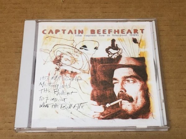 Photo1: CAPTAIN BEEFHEART & HIS MAGIC BAND ‎– Live In Liverpool 1980 - CD (1)