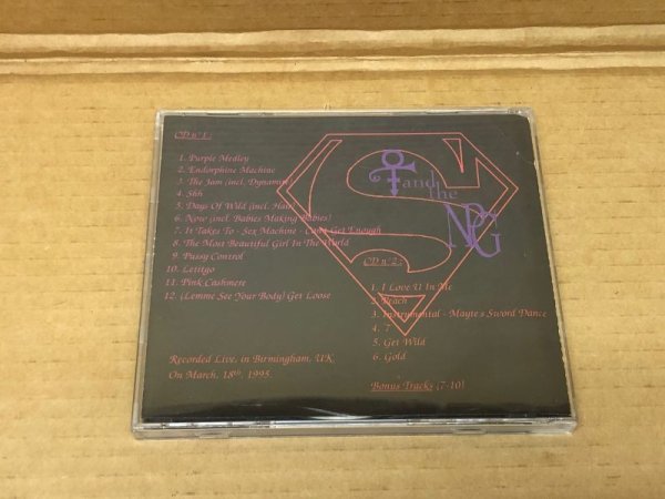Photo2: PRINCE - SUPER HERO.  2 CD BIRMINGHAM, UK MARCH 18, 1995 (2)