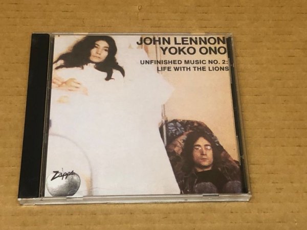 Photo1: BEATLES / JOHN LENNON/YOKO ONO - UNFINISHED MUSIC NO.2: LIFE WITH THE LIONS & BONUS TRACKS CD (1)