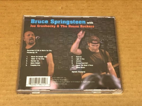 Photo2: BRUCE SPRINGSTEEN - WIRED - CD. NICKS FAT CITY, PITTSBURGH, PA 3/2/98 (2)