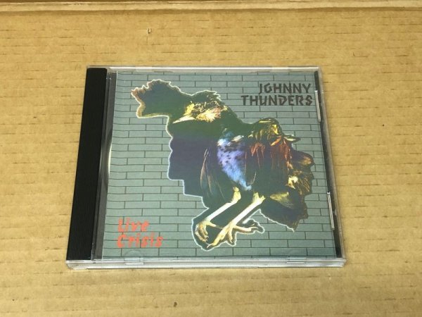 Photo1: JOHNNY THUNDERS - LIVE CRISIS - CD LIVE IN EUROPE 1983 & 1986 (1)