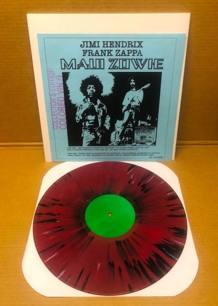 Photo1: Jimi Hendrix / Frank Zappa - MAUI ZOWIE - LP (1)