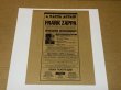 Photo2: Frank Zappa A Zappa Affrair ORIGINAL 1984 promo flyer on brown kraft stock NM (2)