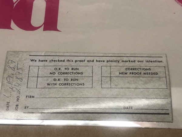 Photo2: PINK FLOYD / Syd Barrett - ORIGINAL COVER LAYOUT FOR LP 1967-69 (2)